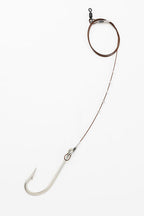 20" Stainless Steel 175 lb. Molded Beaded Cable Leader